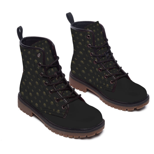 Men's "Martin" Style Raccoon Short Boots