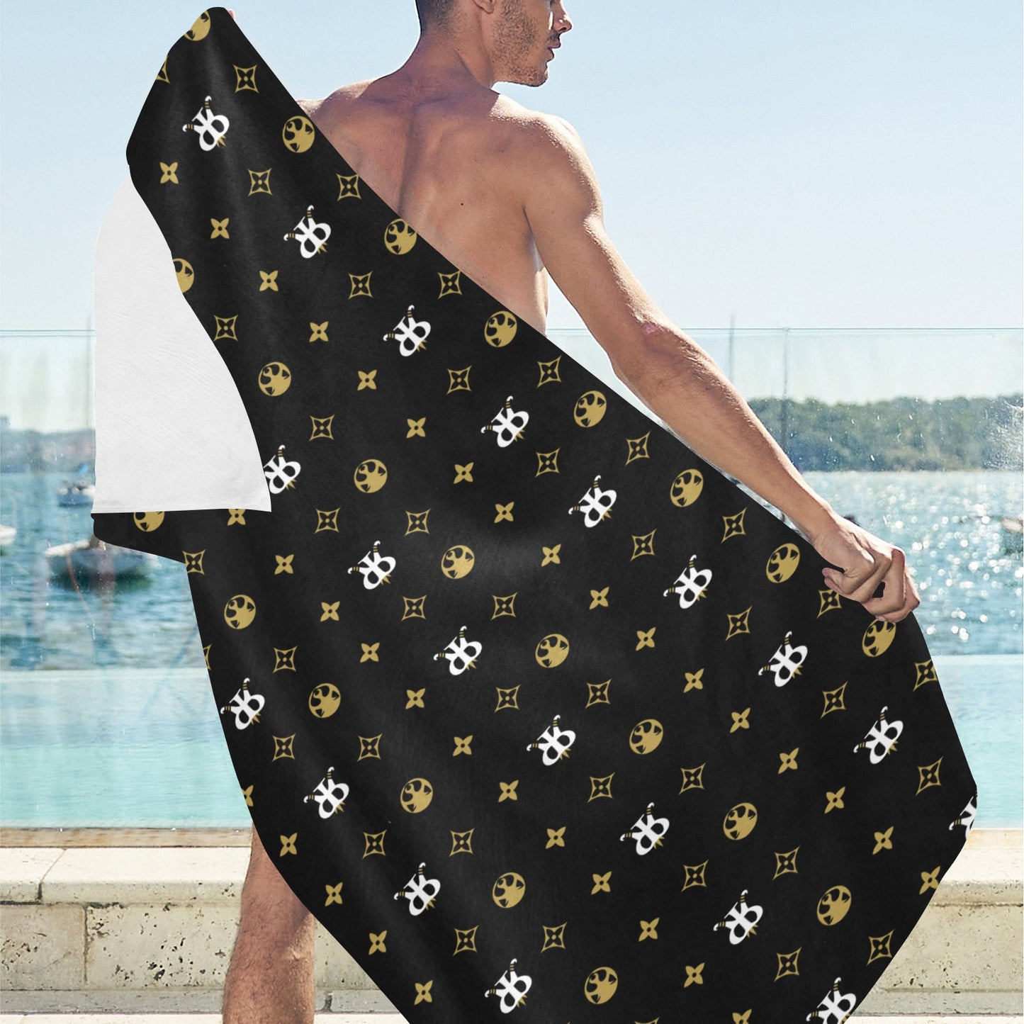 Beach Towel Suede  31.5"x 71"