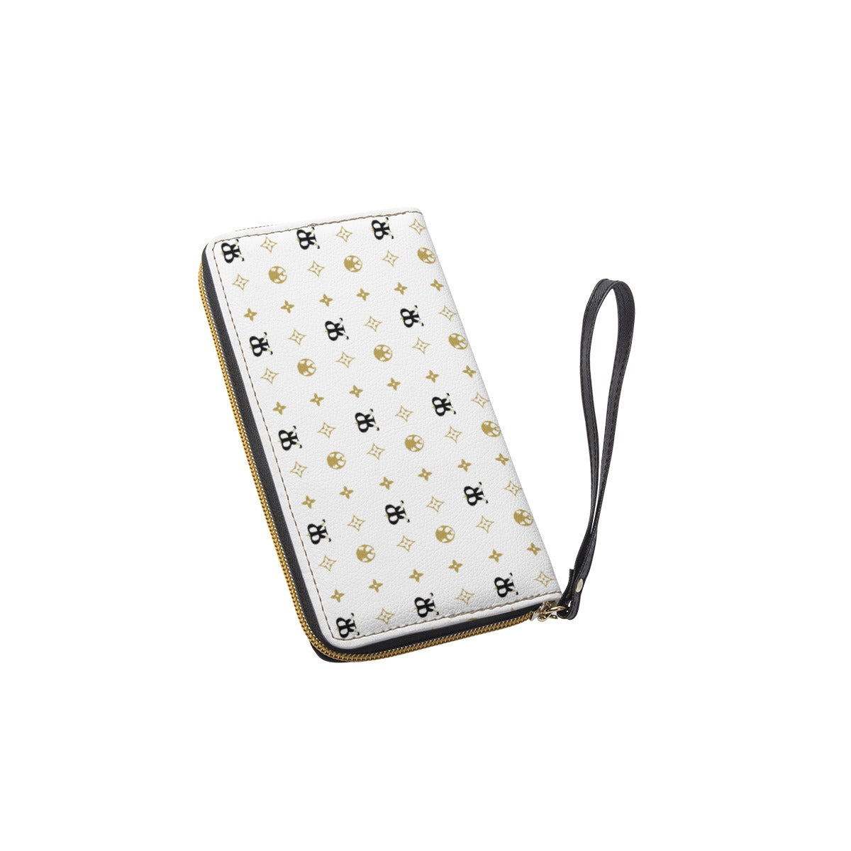 Raccoon Rebel Wallet With Black Hand Strap