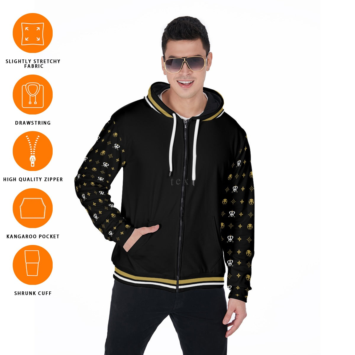 Rogue Raccoon Zip Up Hoodie