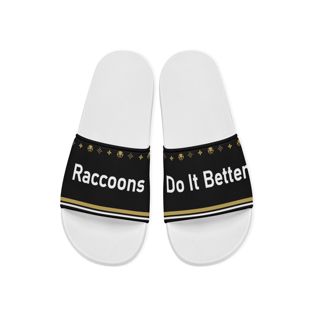 Men's Raccoons Do It Better Slidez