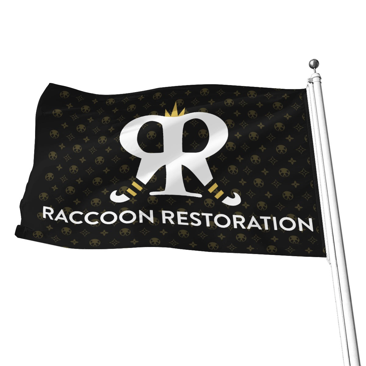 Raccoon Rogue Flag