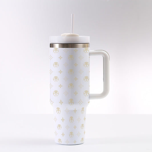 40 oz RR Design Tumbler With Handle