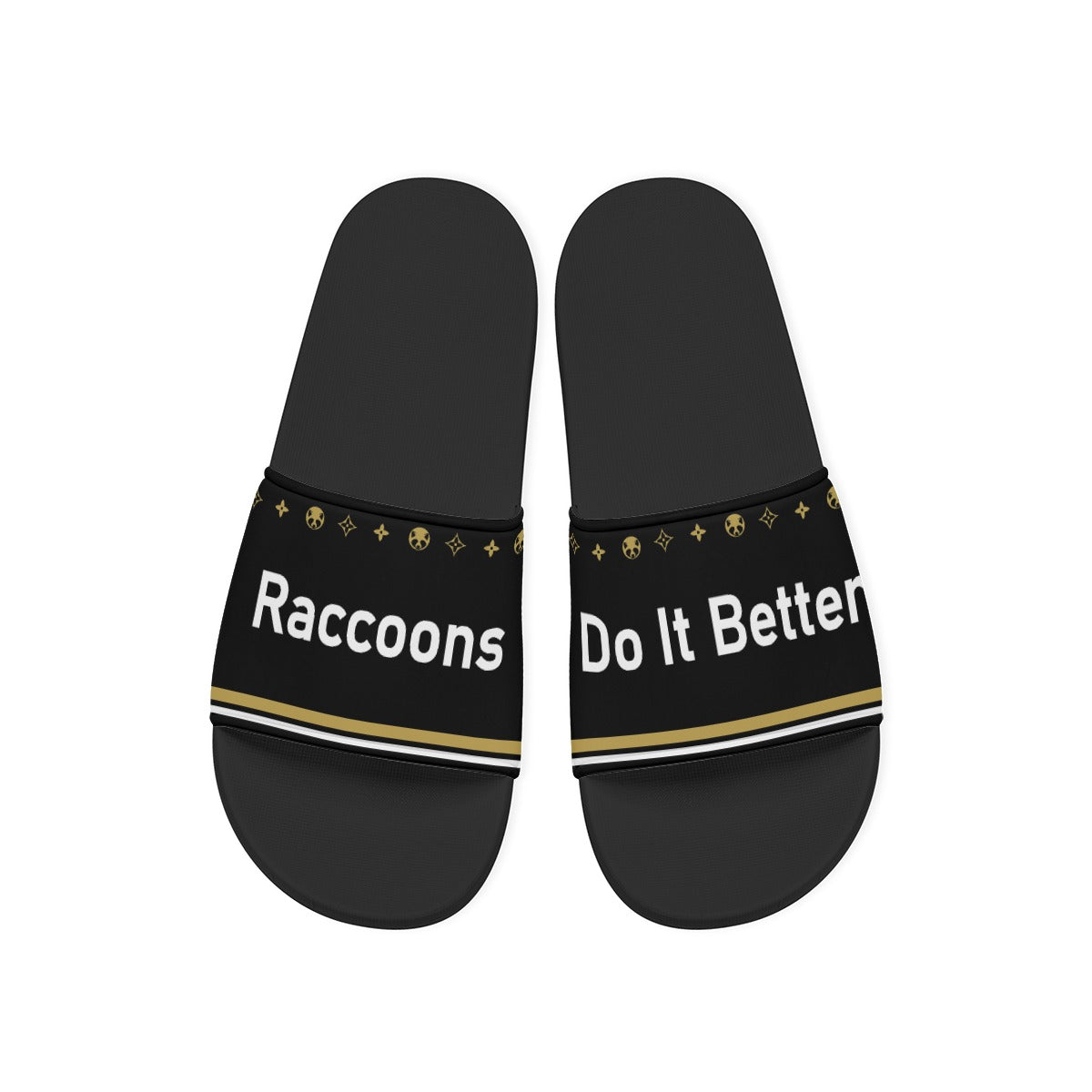 Men's Raccoons Do It Better Slidez