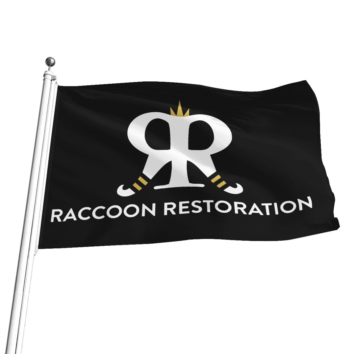 Raccoon Rogue Flag