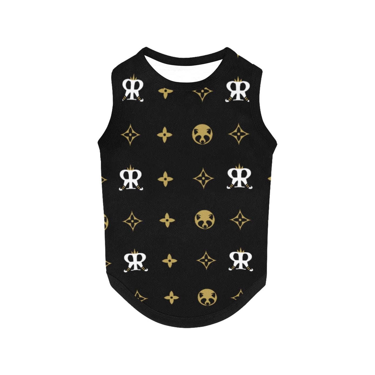 Pet Tank Top Raccoon Style