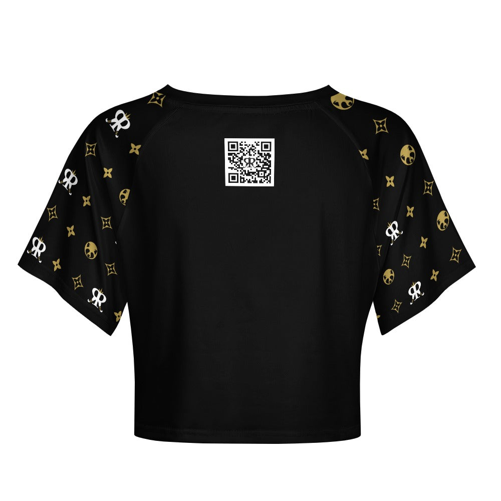 Women's Raccoon RR Short sleeved crop