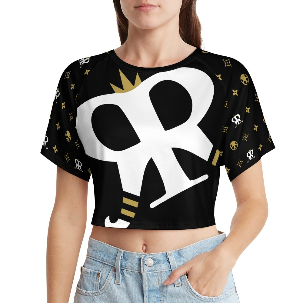 Women's Raccoon RR Short sleeved crop