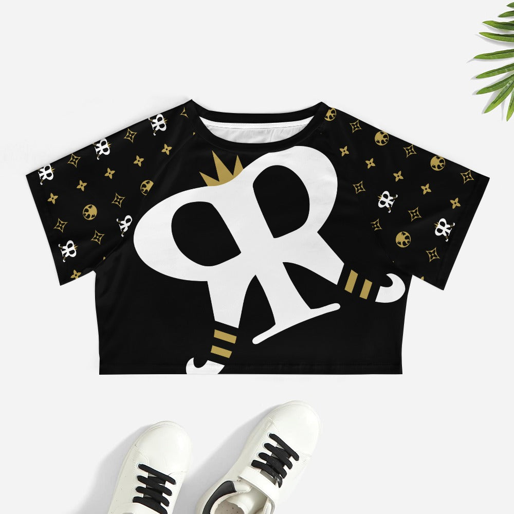 Women's Raccoon RR Short sleeved crop