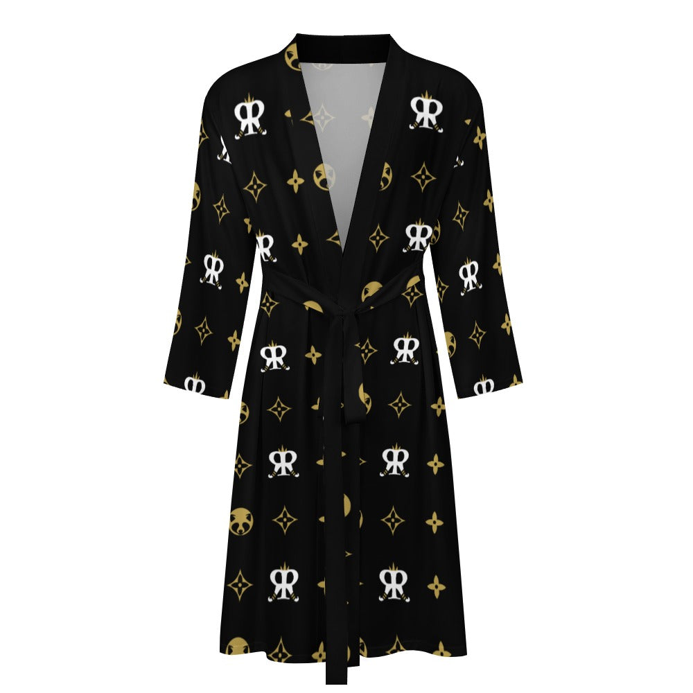 Raccoon Bandit Men's Bathrobe